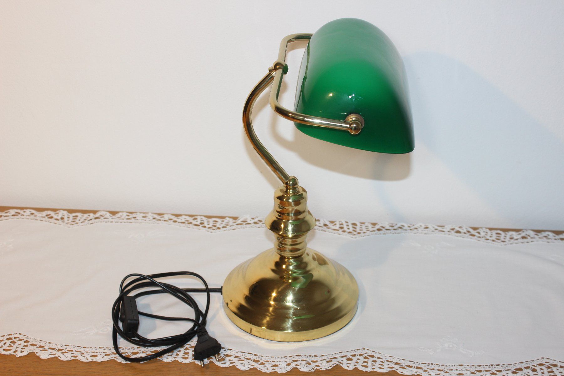 Lampen: Vintage Banker Lampe – Gebraucht aus Basel von Mila_Graf 5