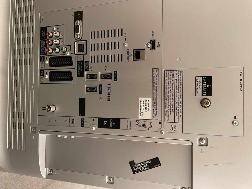 TCNOUMT Telecomando Universale Per TV Panasonic Viera - Sostituisce N2QAYB000504, 673, 785