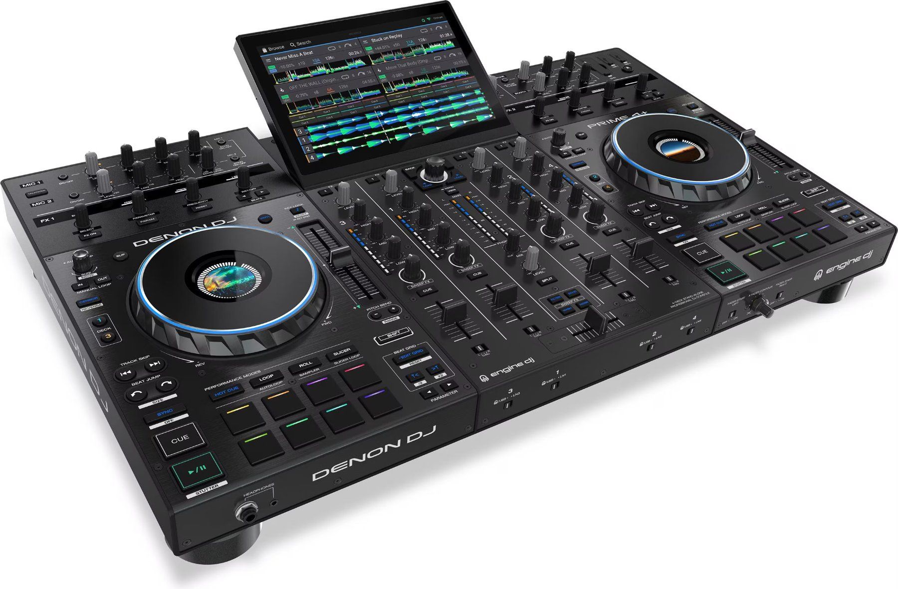 Denon Console di mixaggio: Denon DJ Prime 4+ mit Trage-/Schutztasche – Usato da Zürich venduto da nstoec 1
