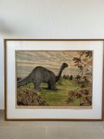 Dinosaurier Lithografie: Kreienbühl