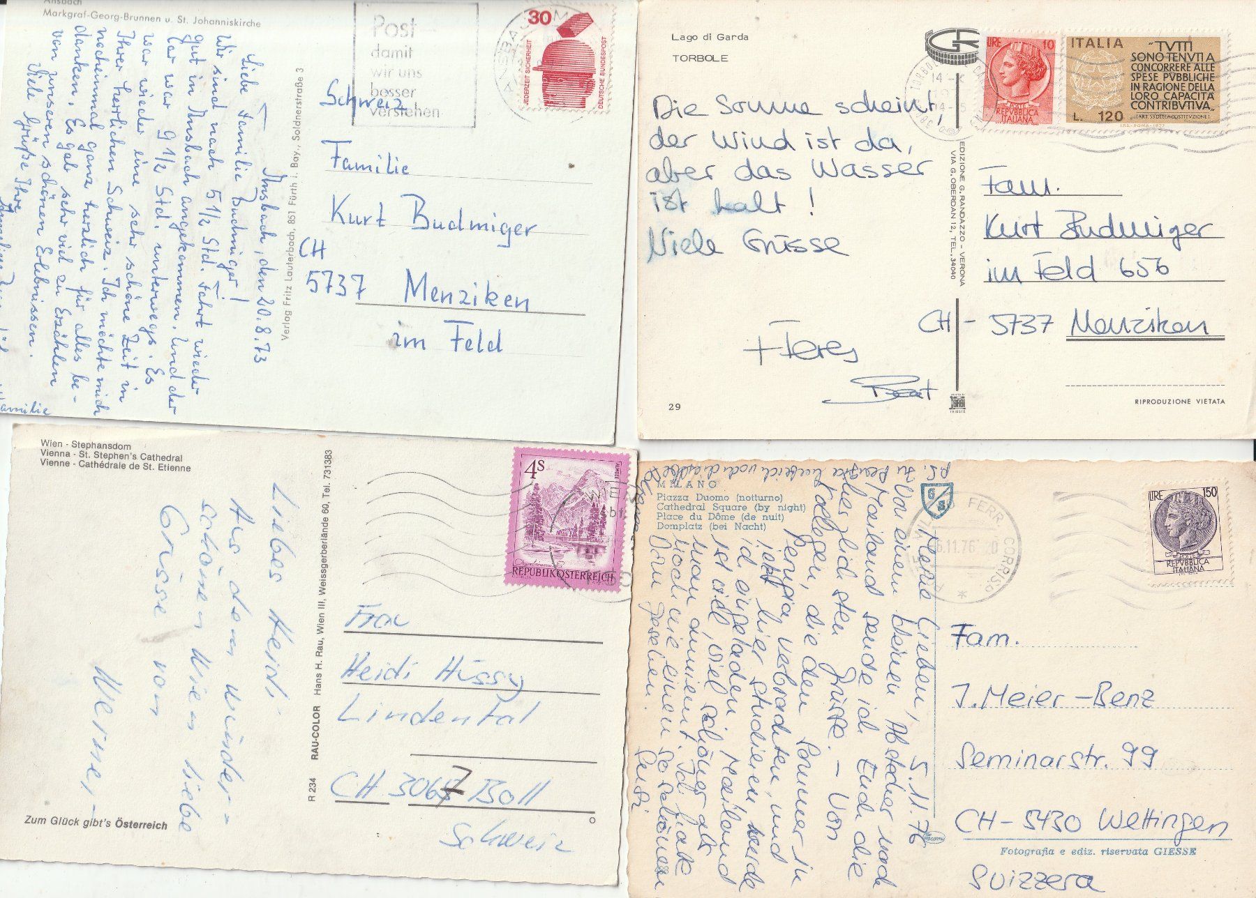 Cartoline postali: 24 Karten Weltweit – Usato da Lumbrein venduto da made02 1