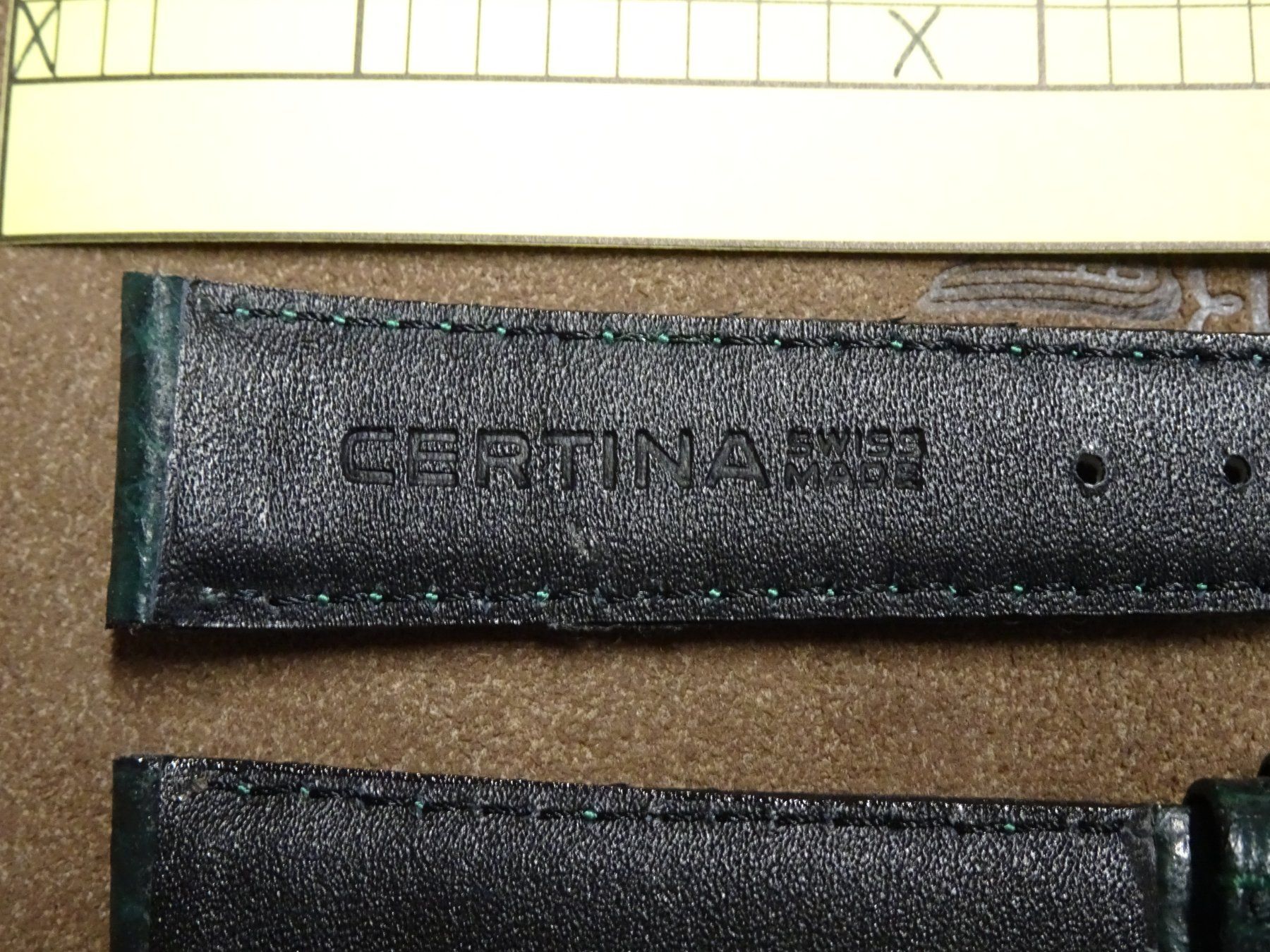 Bracelets: Lederband Certina – Neuf (Voir description) à Winterthur par Sintoras01 2