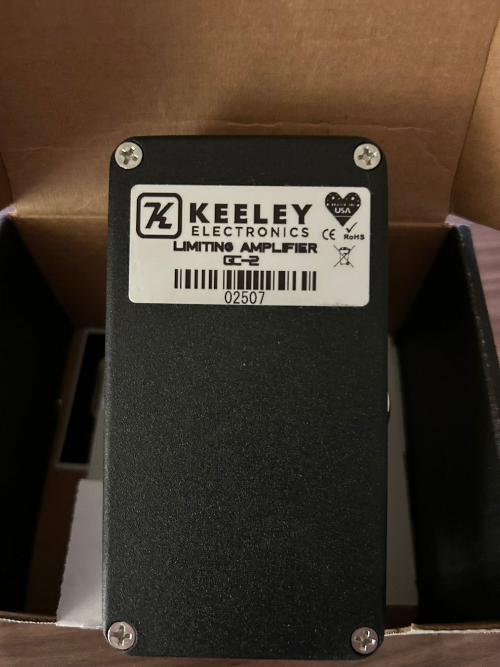 Strumenti musicali: Keeley Compressor GC-2 Limiting Amplifier – Nuovo e nell'imballaggio originale da Grafstal venduto da Mood 1