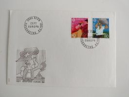 Ersttagsbrief CEPT EUROPA 1981 Schweiz