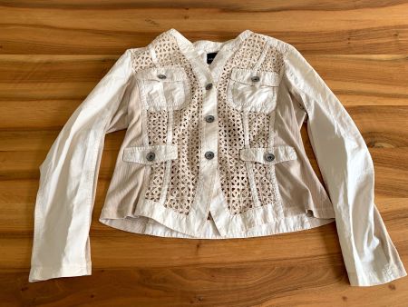 TAIFUN super Sommerjacke beige Gr. 40