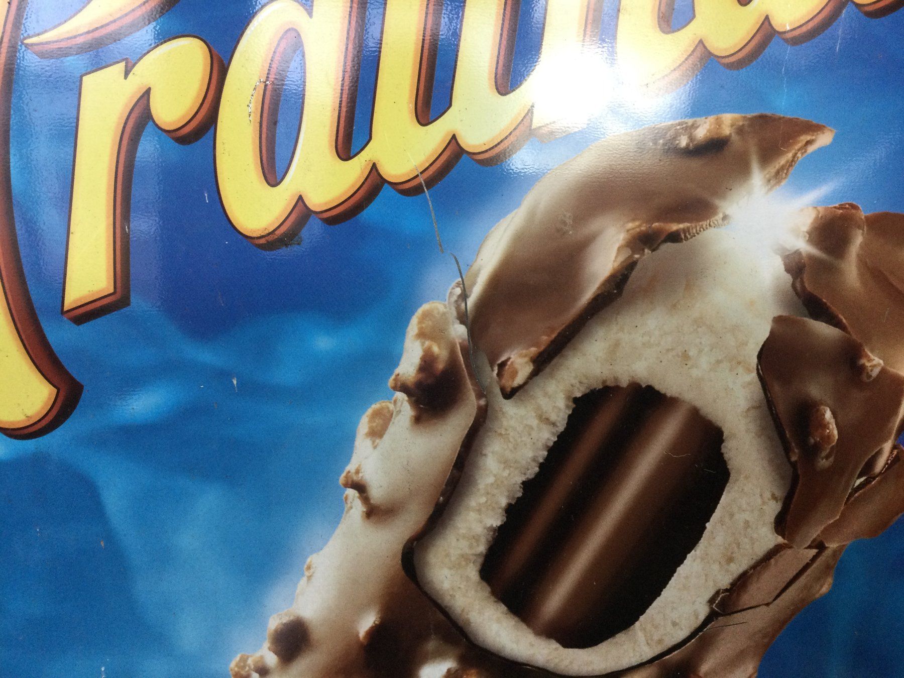 Insegne: Blechschild Werbung Nestlé Frisco Pralinato Glace – Usato da Wangen SZ venduto da kuriosum12 3