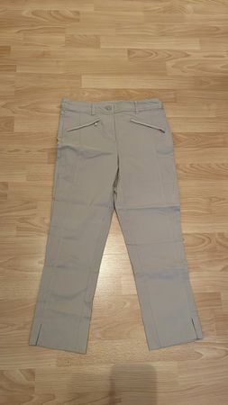 7/8 Damenhose Gr. 38 beige