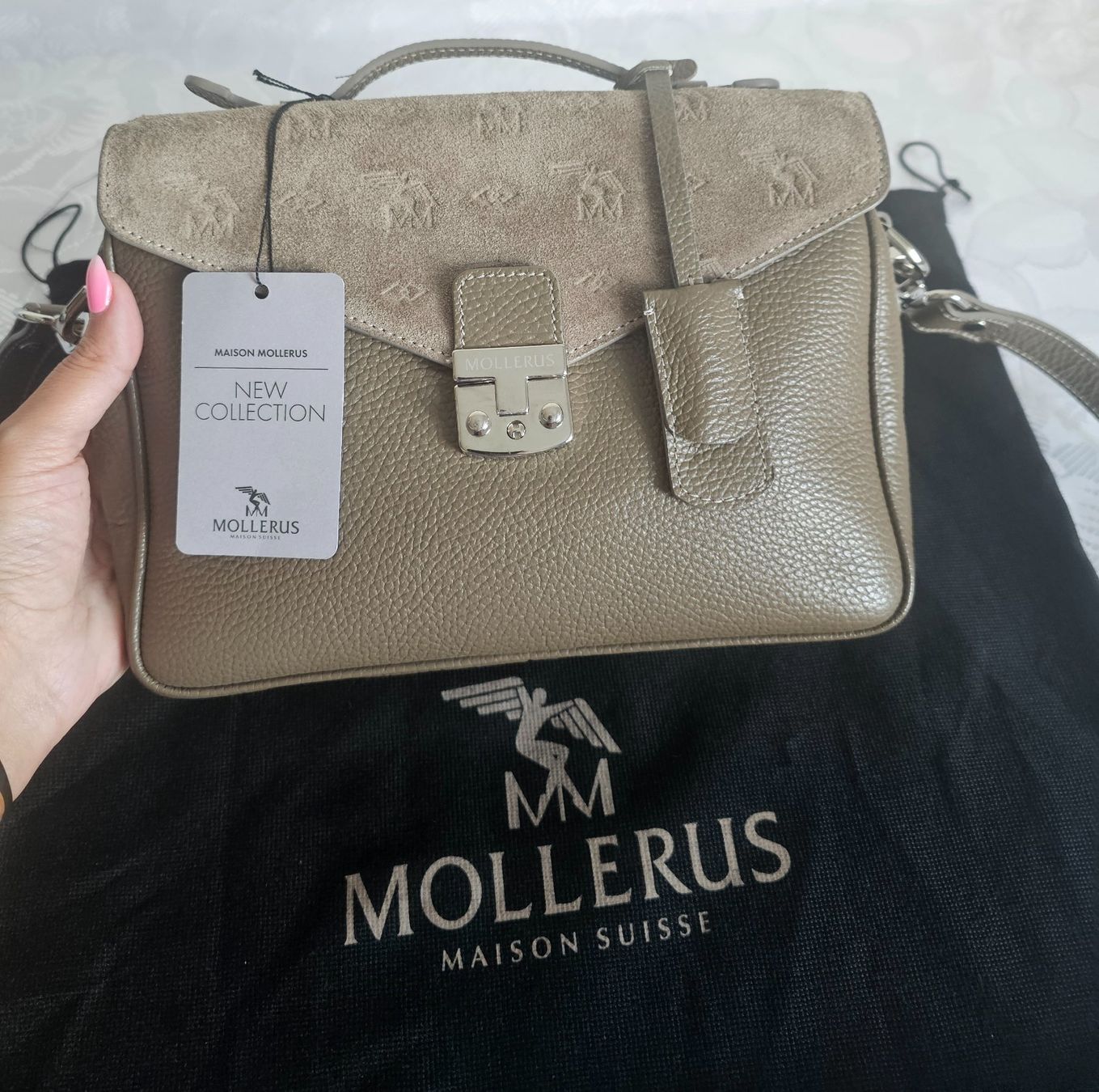 Maison Mollerus Borse da donna: ***Maison Mollerus ***Org. Marly New Model Tasche Neu – Nuovo e nell'imballaggio originale da Bronschhofen venduto da Xena37 1