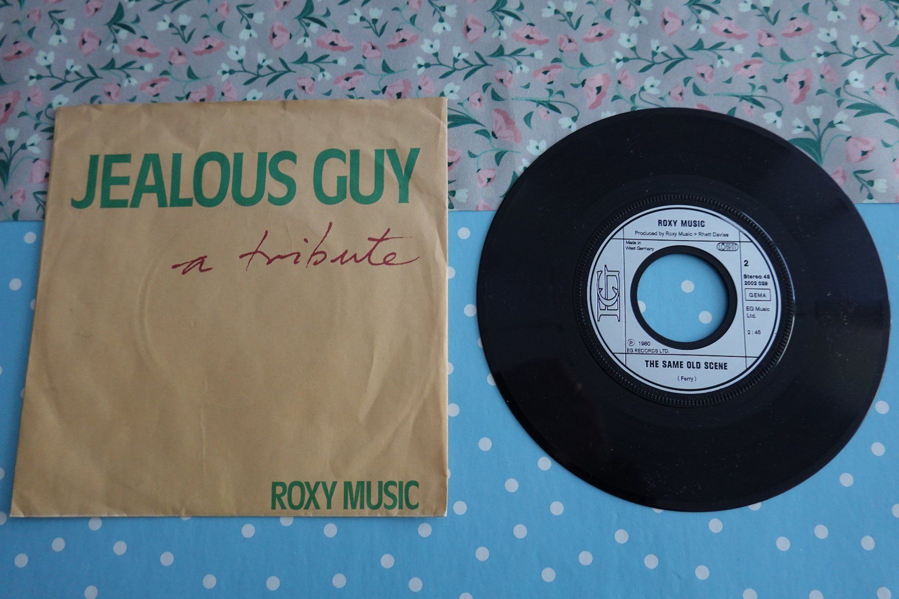 Dischi in vinile: Roxy Music - Jealous Guy 7" Single Vinyl – Usato da Jona venduto da JOberg_25 1