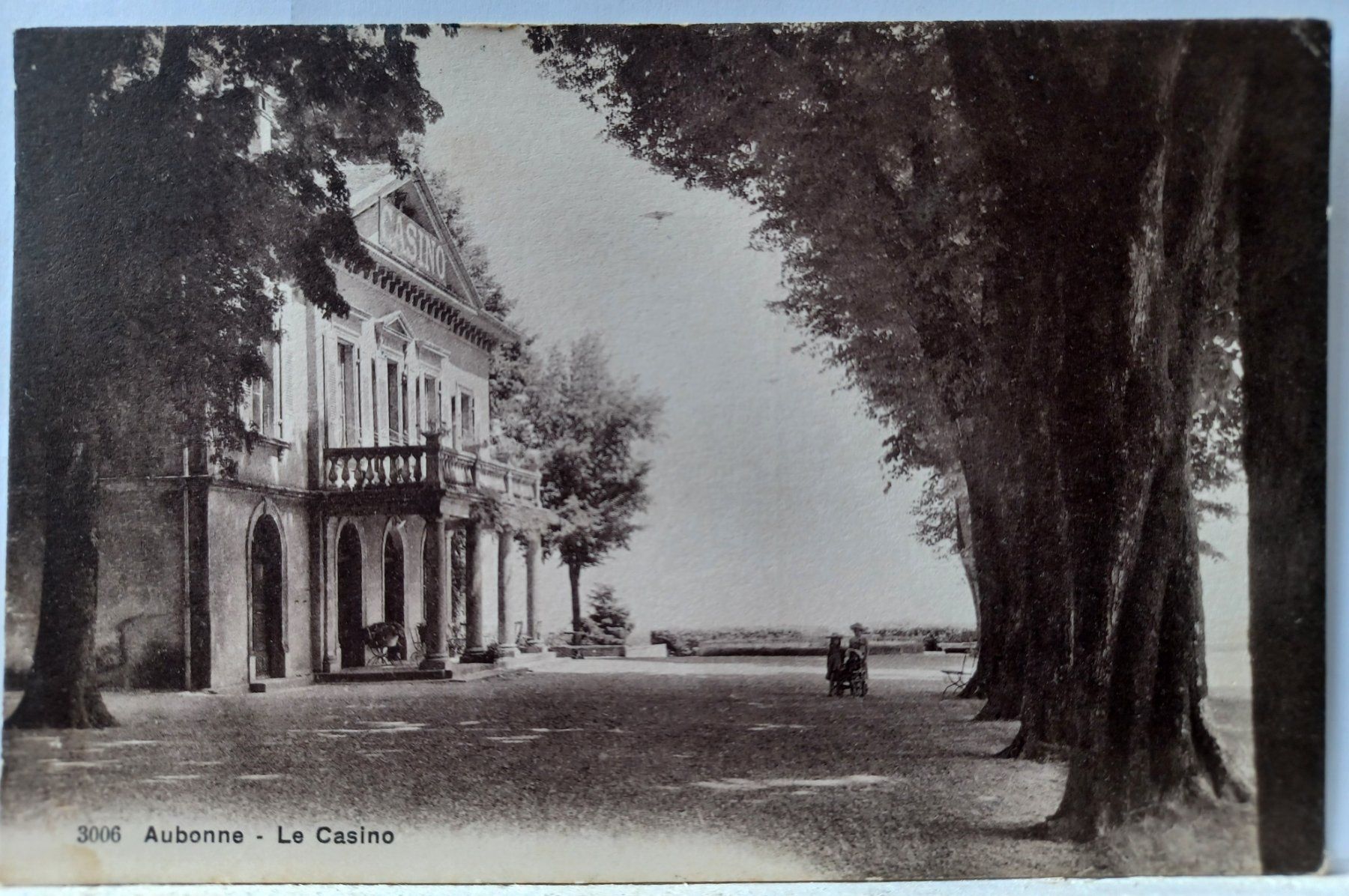 Cartoline postali: Aubonne - Le Casino, 1917 – Usato da Aarau Rohr venduto da mgvw