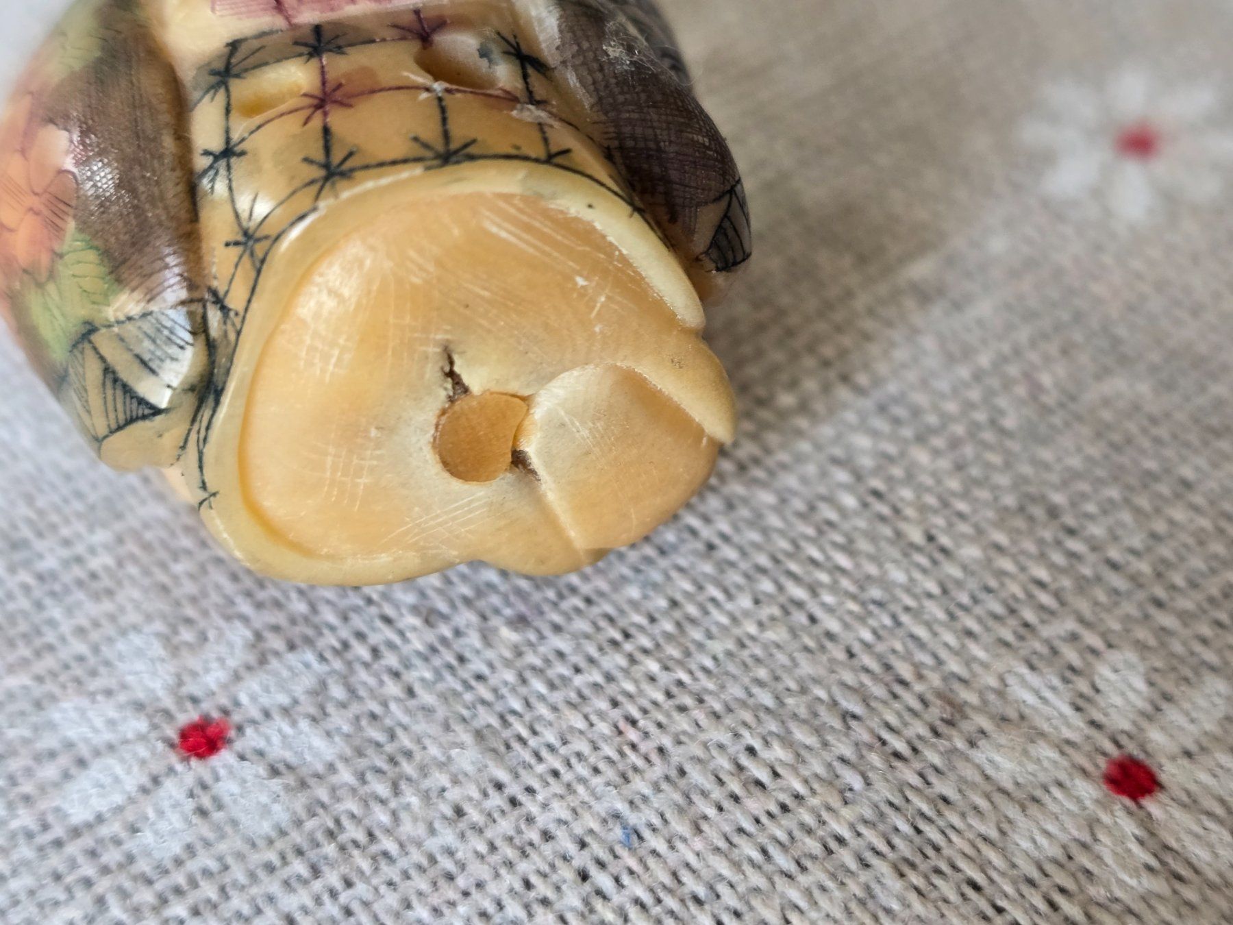 Statuette: Netsuke aus Japan TAGUA NUSS – Usato da Bottmingen venduto da sandy_2 8