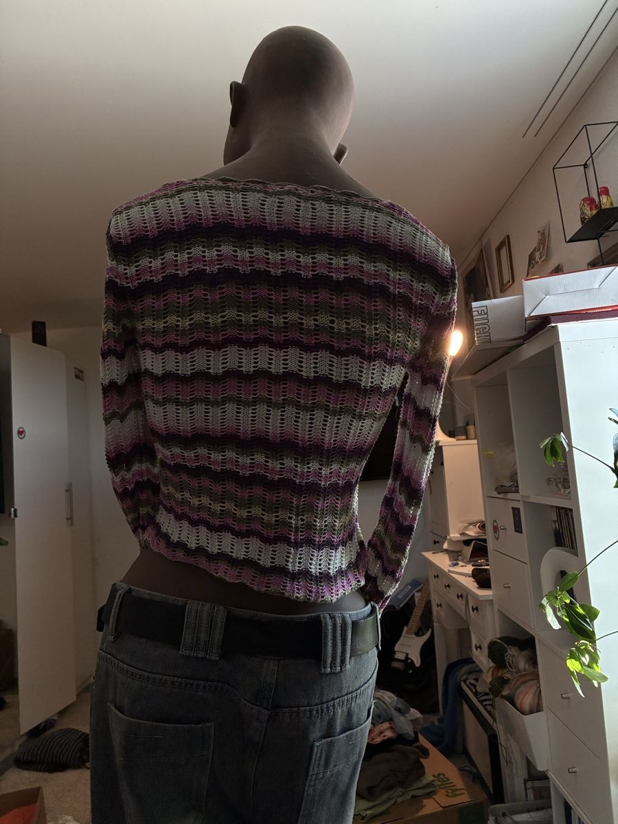 Pullover & Sweatshirts: Gestreifter Strickpulli – Neu (gemäss Beschreibung) aus Ueberstorf von nai_9z9s 1