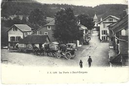 La Poste a Saint-Cergues Kutsche