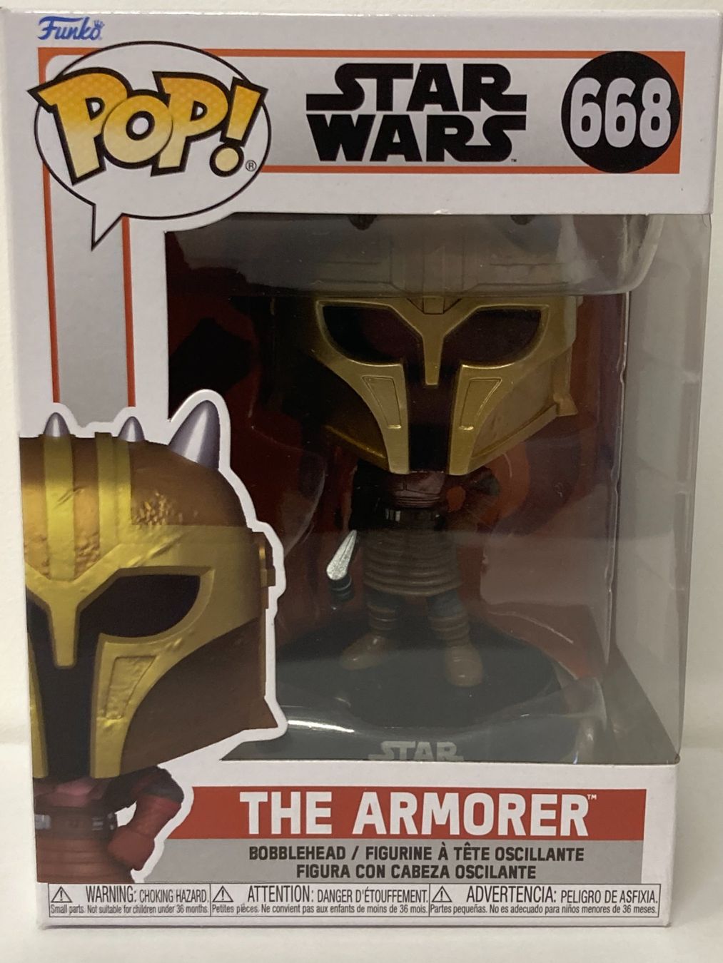 Funko Figuren: FUNKO POP!  STAR WARS 668 THE ARMORER BOBBLEHEAD – Neu und originalverpackt aus Vezia von Aquarius_Age 1