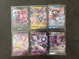 Pokemon Karten V Sammlung Hoopa, Mewtwo, Sylveon & mehr!