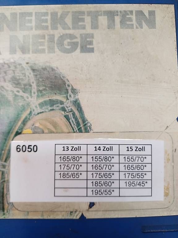 Catene da neve: Schneekette Unirapid Union 6050 – Usato da Landquart venduto da brax90 1