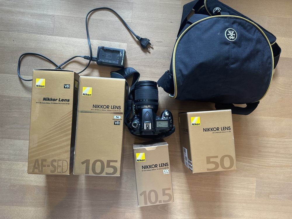 Nikon D90 mit viel Zubehör | Kaufen auf Ricardo