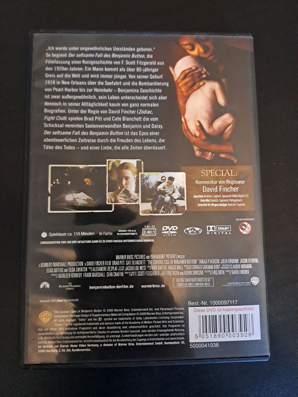 Tous les DVDs: DVD Der seltsame Fall des Benjamin Button  – D'occasion à Münchenbuchsee par Babsique 1