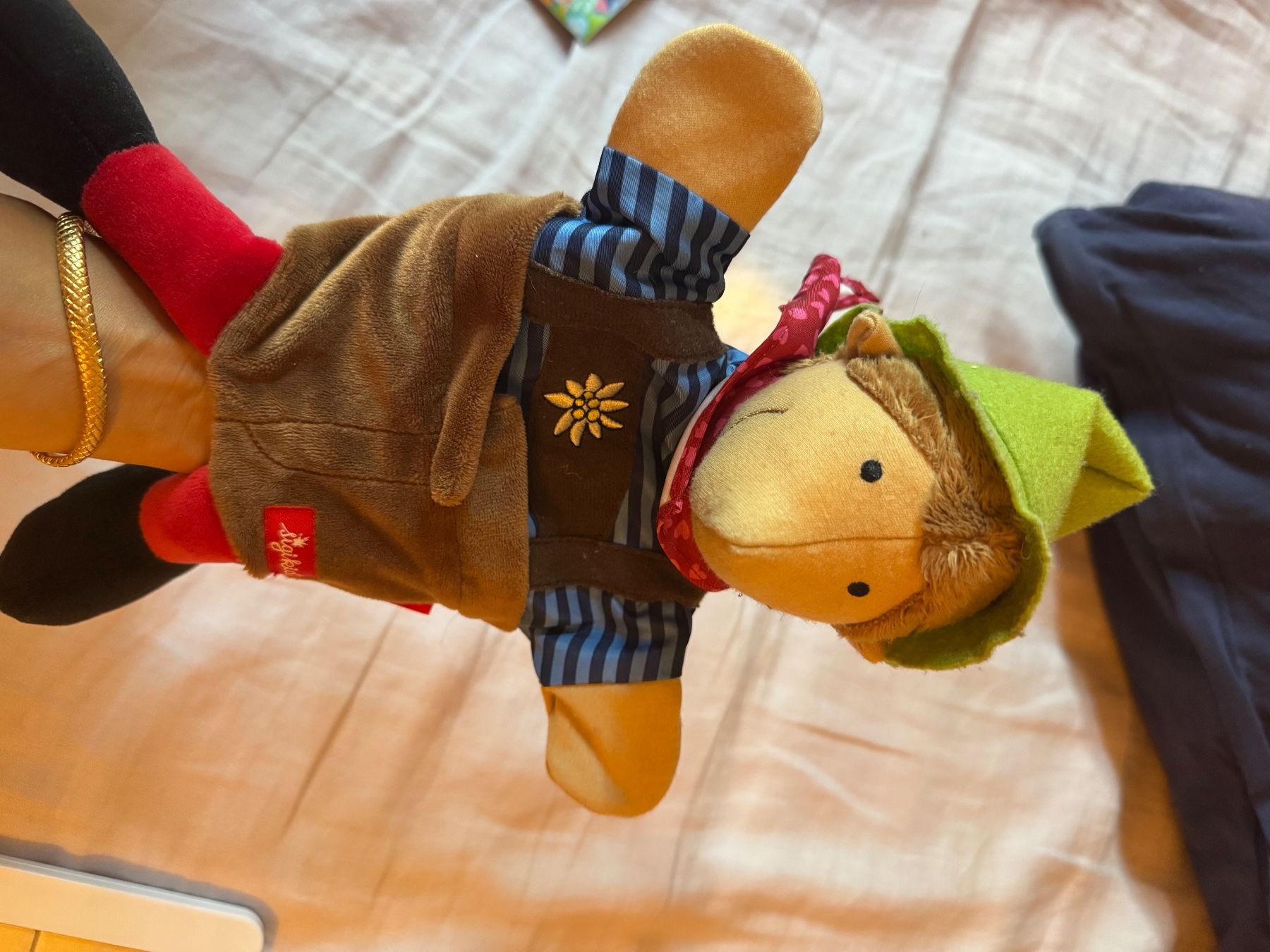 Bambole: Puppe Handpuppe Spielzeug – Nuovo (secondo la descrizione) da Bern venduto da Vadipadi