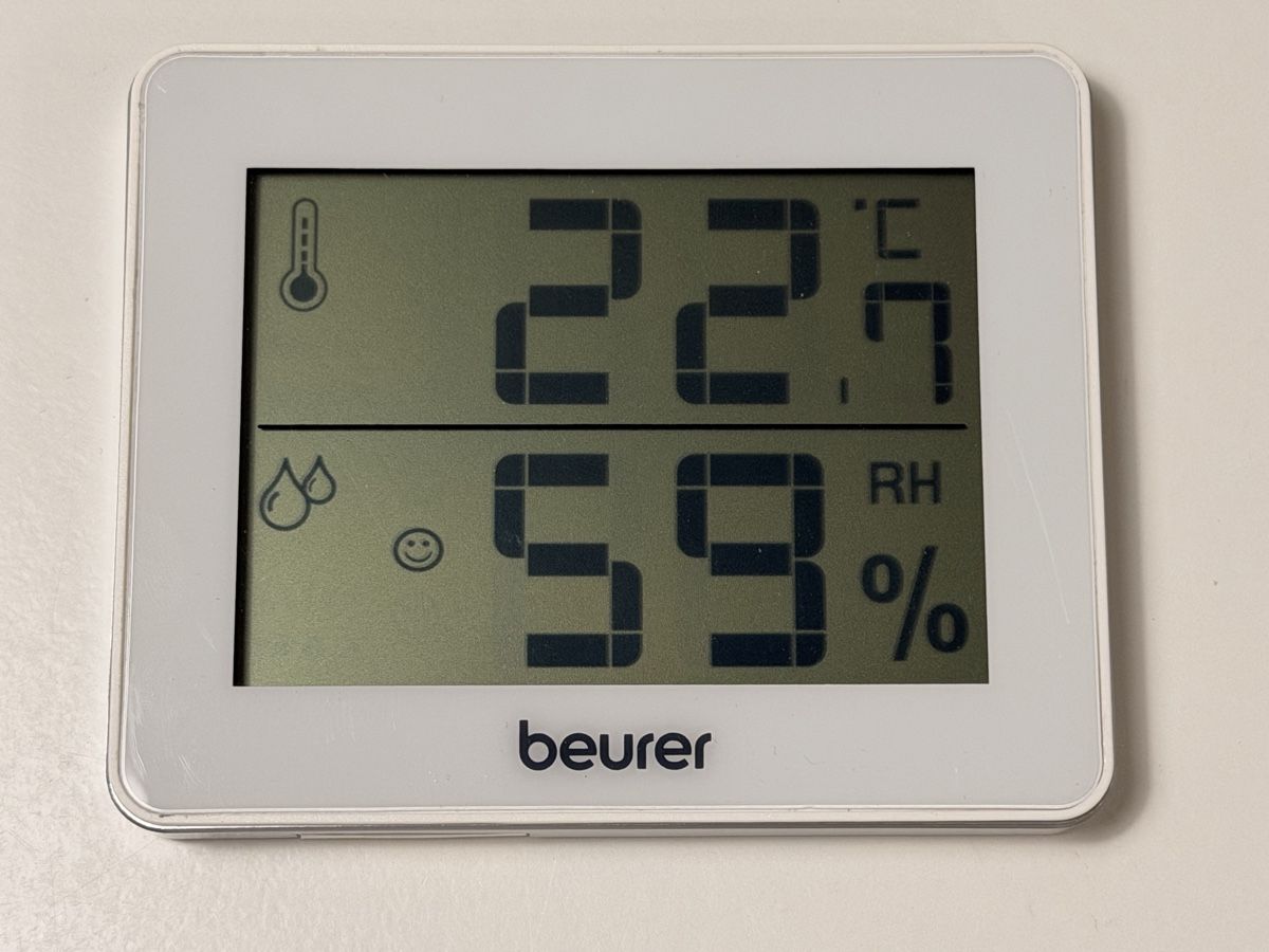 Beurer Altro per la casa: Beurer Hygrometer Thermometer HM16, weiss – Usato da Au ZH venduto da swissmatchpoint