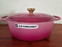 Le Creuset ovaler Bräter Cocotte Berry 31 cm / NP: 579.- Fr.