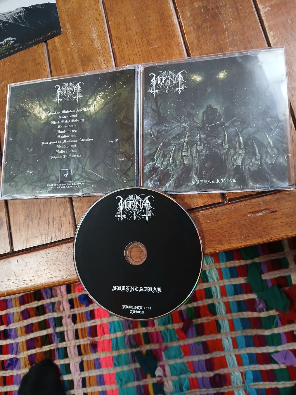 CD: horna - sudentaival – Usato da St-Cergue venduto da VeganWarrior