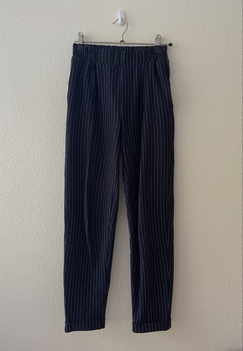 Tally Weijl Pantalons: Pantalone nero a righe – D'occasion à Gordola par arizi_shop