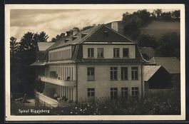 Riggisberg, Blick zum Spital Riggisberg