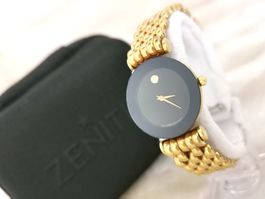 Zenith Armbanduhr neuwertig vergoldet ref.50.2050.061