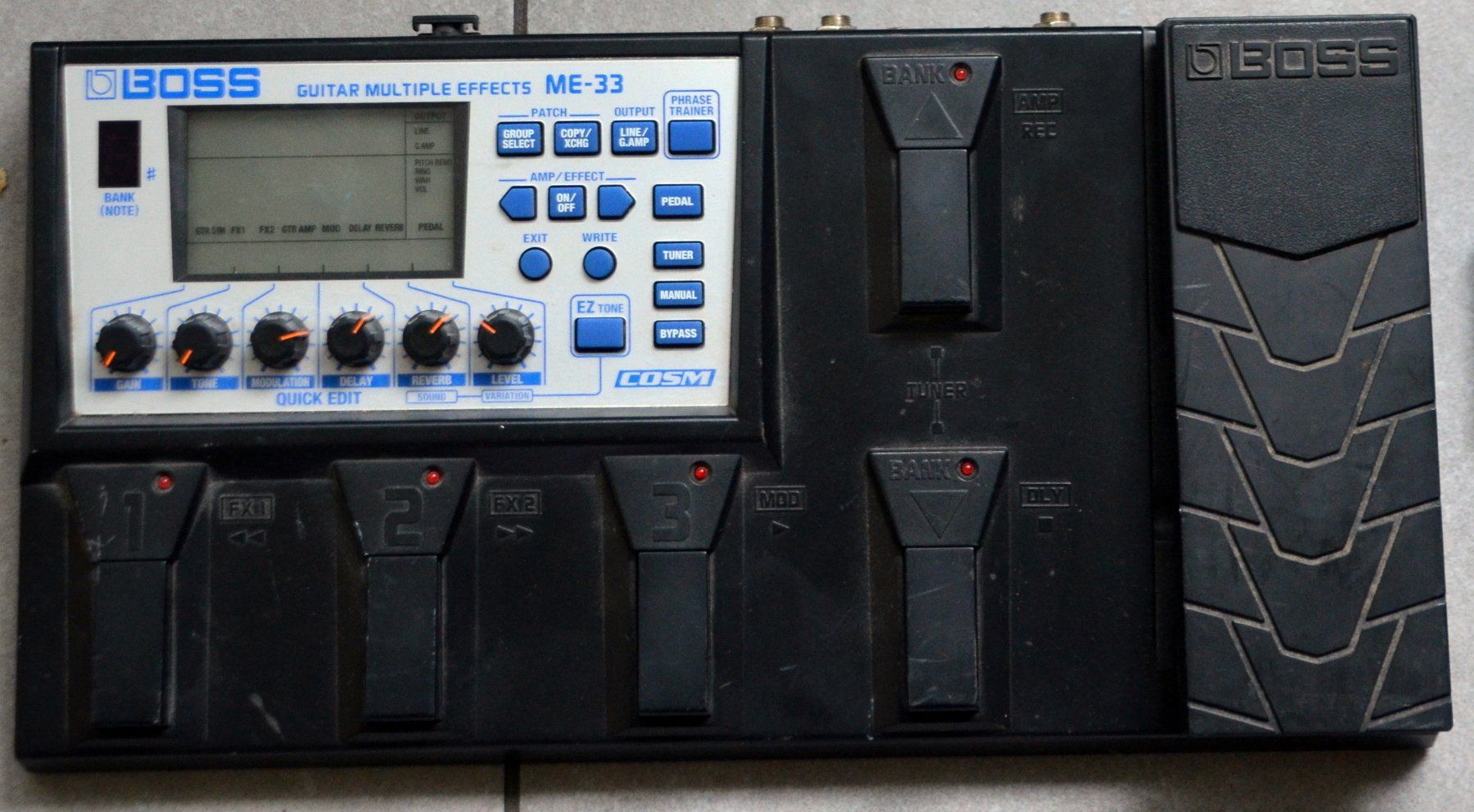 Boss Strumenti musicali: BOSS ME-33 Guitar Multiple Effects – Usato da Collonges venduto da arashee