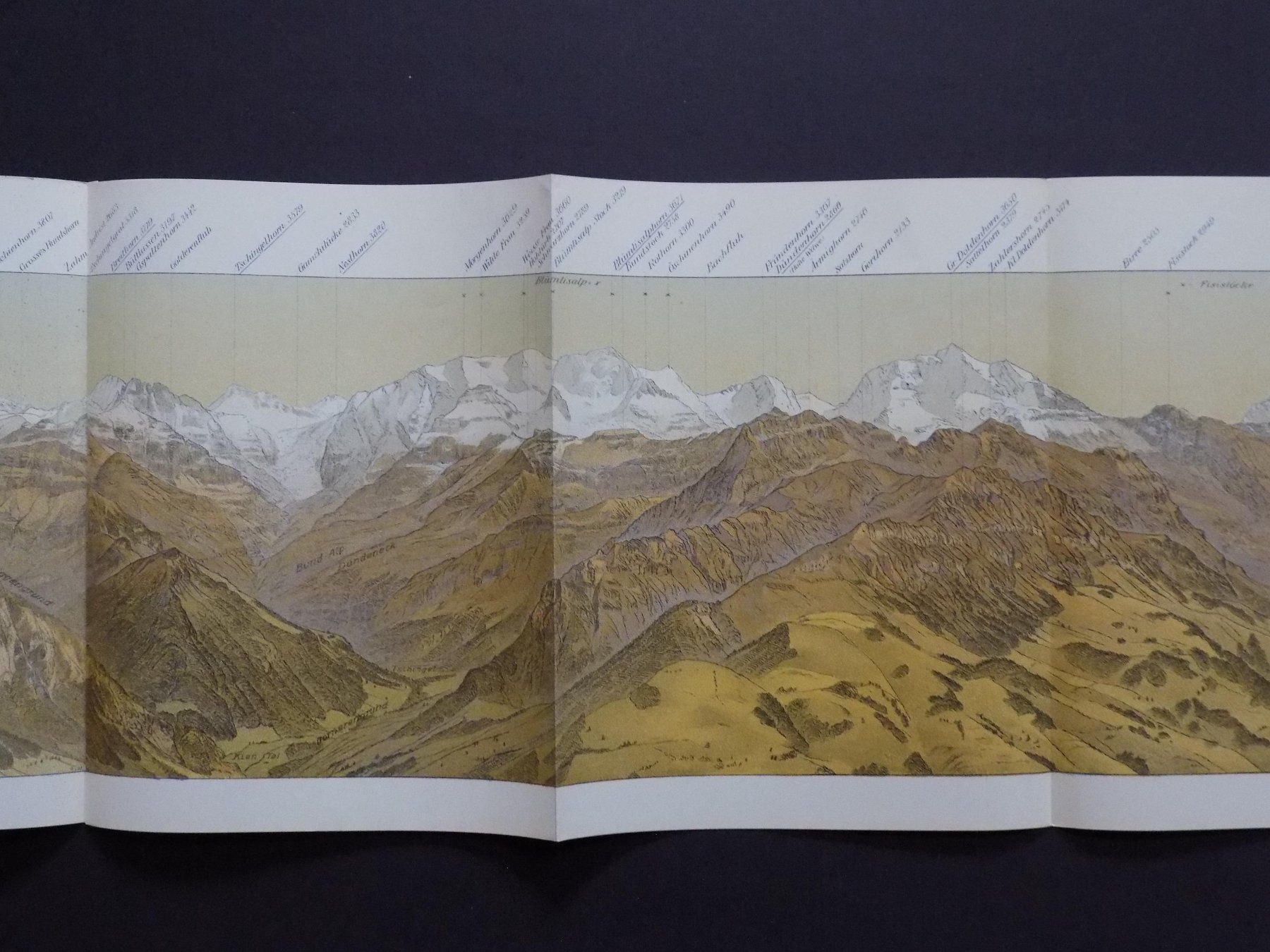 Incisioni: Panorama Niesen Berner Oberland – Usato da Risch venduto da Rischli15 4