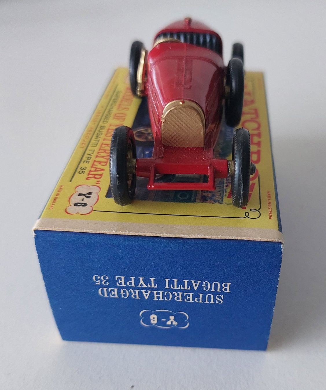 Matchbox Voitures modèles: Matchbox Yesteryear Y-6 Bugatti Type 35 mit Box – D'occasion à Schenkon par Elbarto007 4