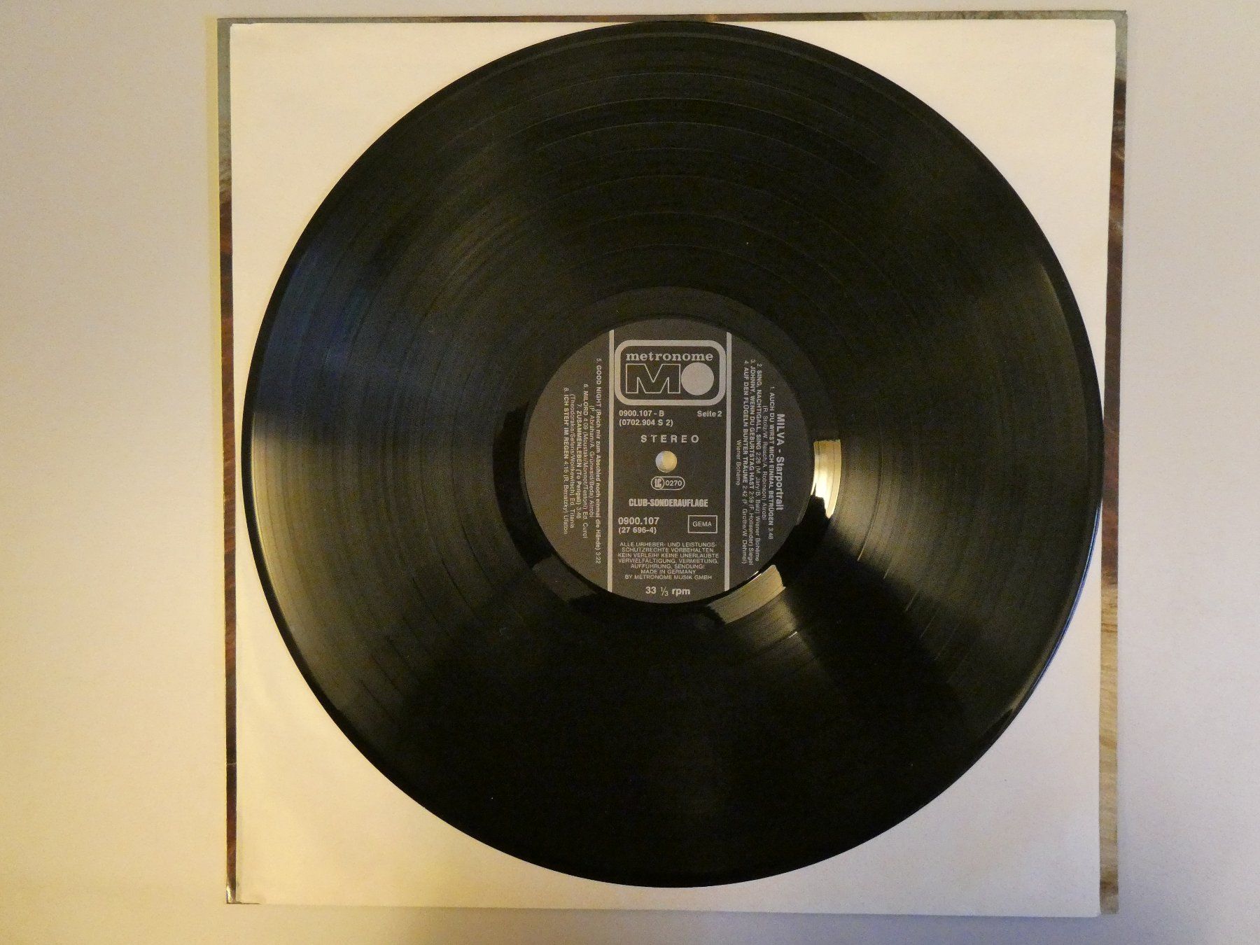 Dischi in vinile: LP "Milva - Starportrait" – Usato da Münchenstein venduto da tsp01 3