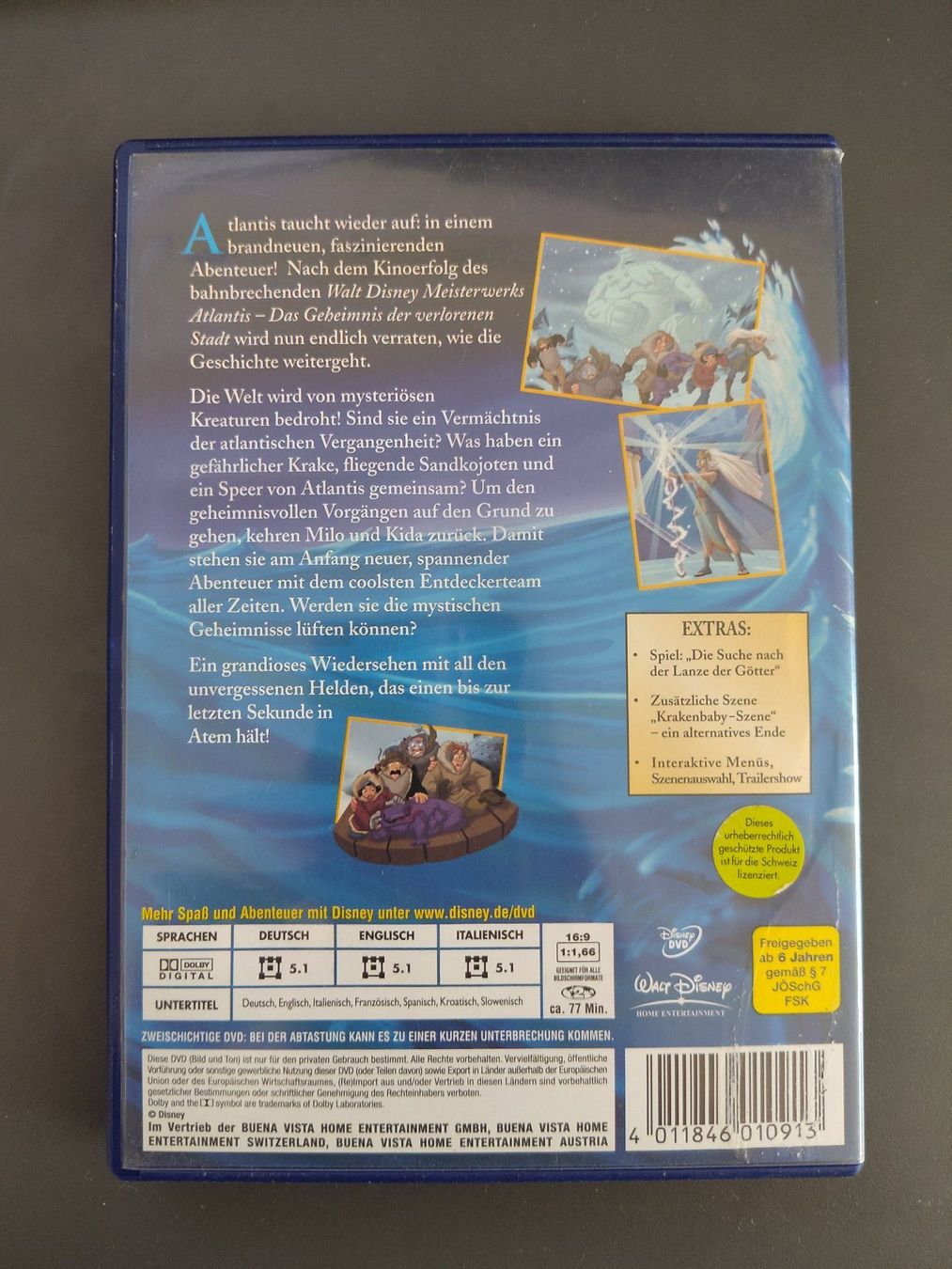 Tutti i DVDs: Atlantis - Die Rückkehr – Usato da Liebefeld venduto da sam_7vm2 1
