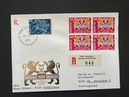 CH   Sonderbrief Comptoir Lausanne l 1969  (M415)
