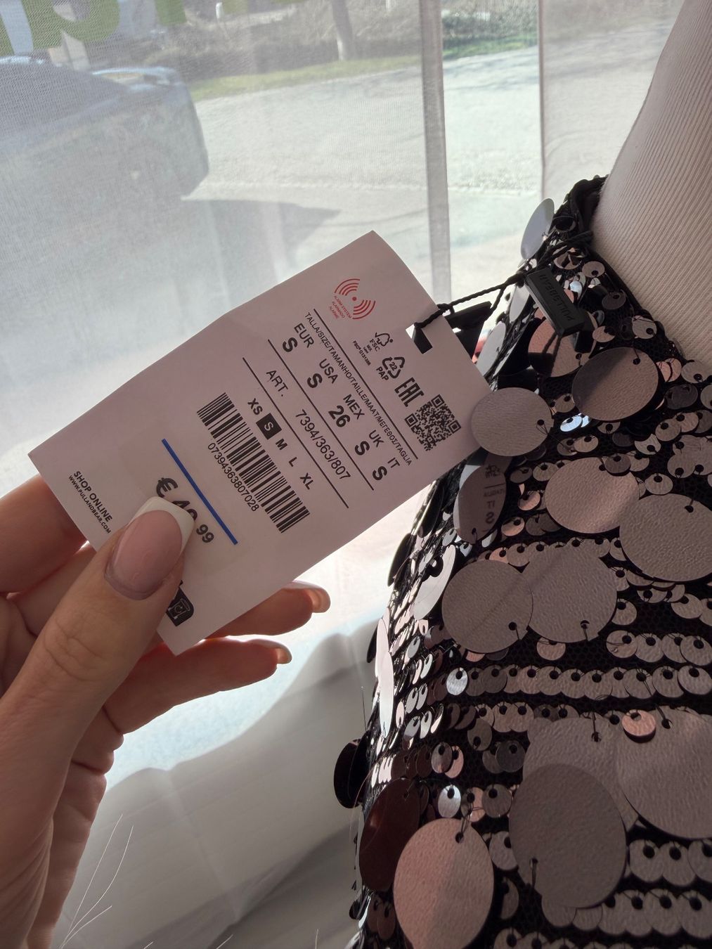 Pull&Bear Vestiti: Pull&Bear Pailletten-Kleid, schwarz, Gr. S, Neu – Nuovo (secondo la descrizione) da Arch venduto da ellaisa84 1