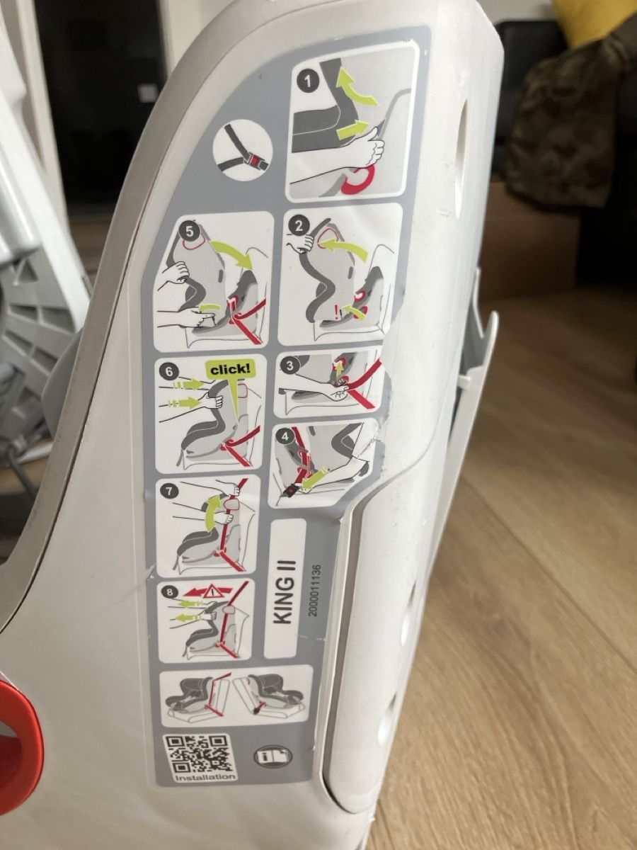 Britax Römer Auto-Kindersitze: Kindersitz Römer Britax King II – Gebraucht aus Balsthal von DomeF 3