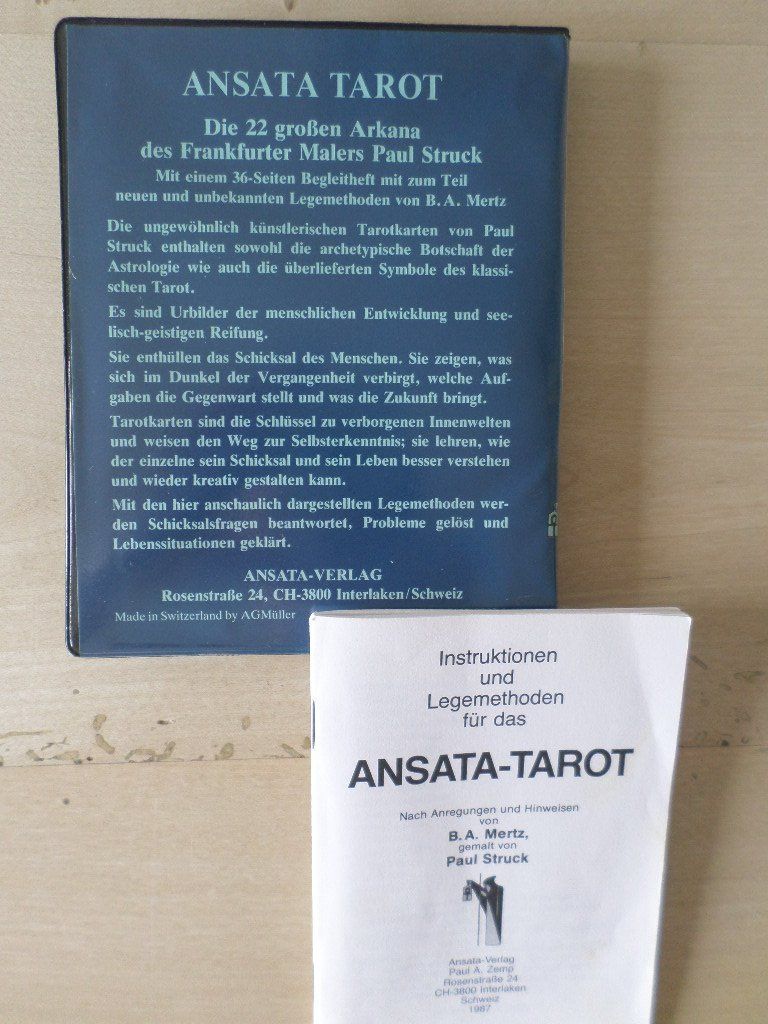 Livres: ANSATA TAROT – Neuf (Voir description) à Liestal par man_7bt6 1