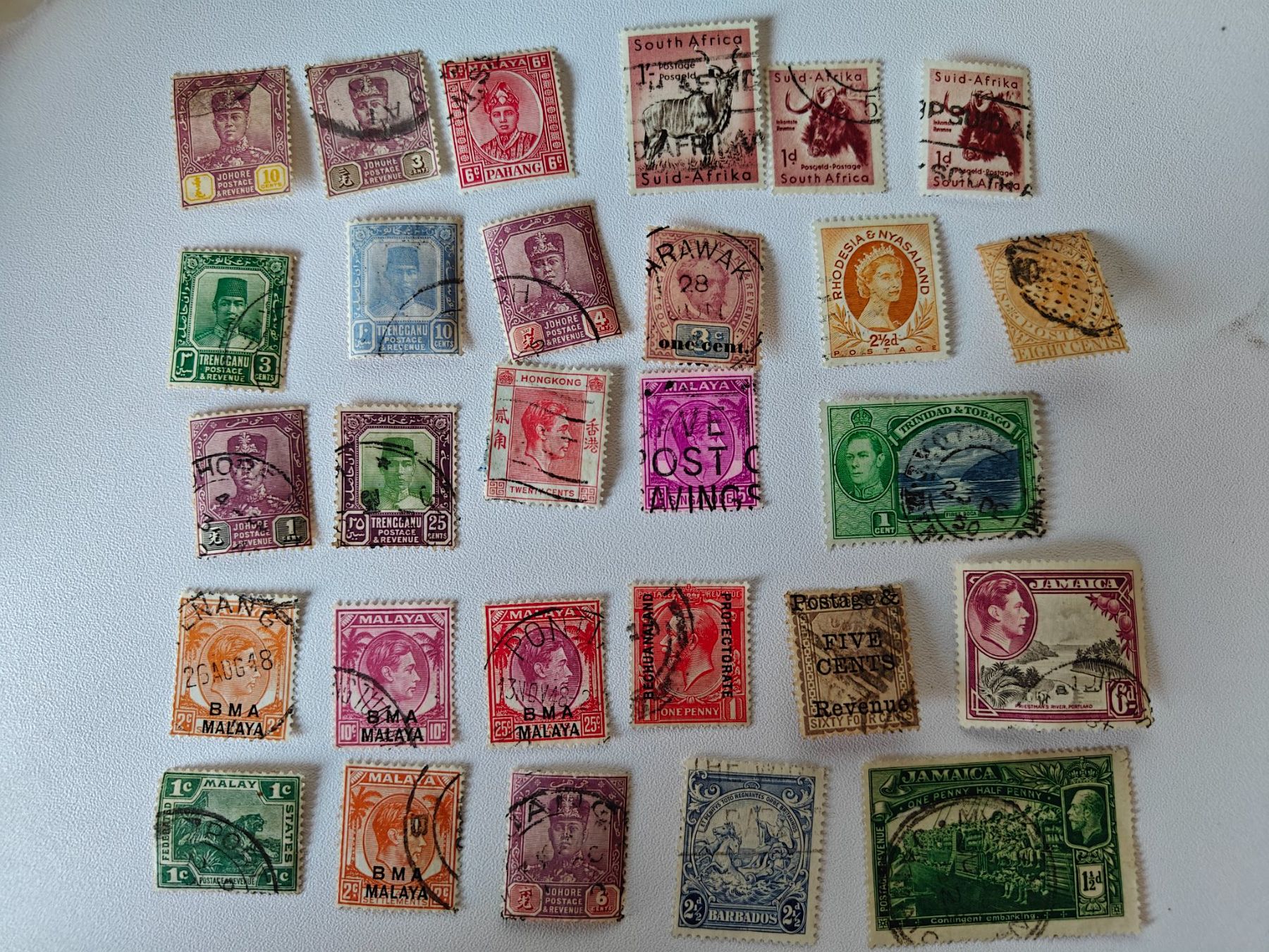 Tous les timbres: British Empire / Commonwealth Lot – D'occasion à Wädenswil par alex-maxima