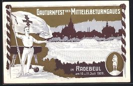 Radebeul, Gauturnfest des Mittelelbeturn