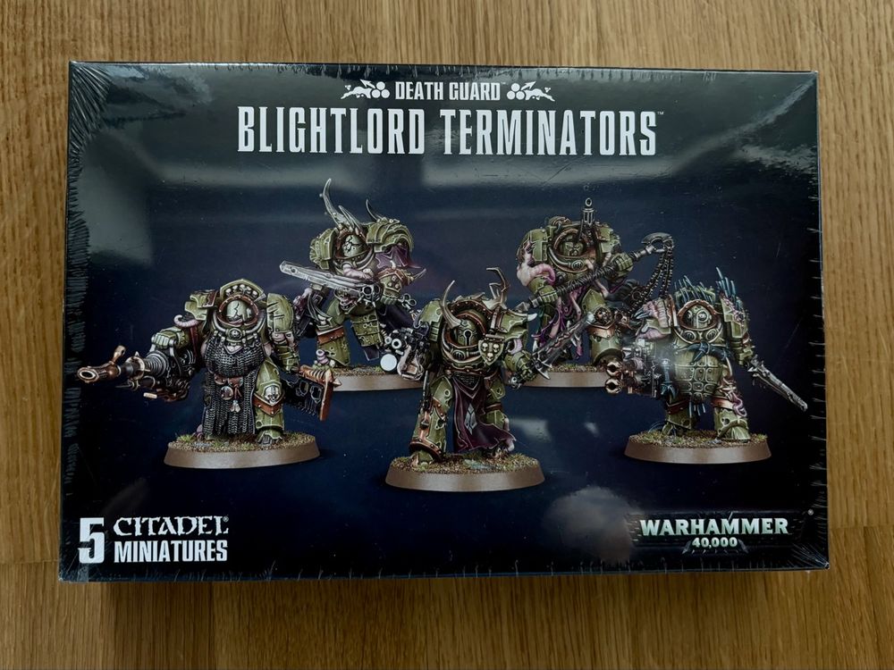 Warhammer 40k Death Guard Blightlord Terminatoren Neu! 59 | Kaufen auf ...