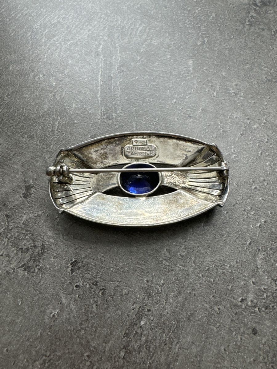 Broschen & Nadeln: Original Fahrner Brosche aus Sterlingsilber – Gebraucht aus Grenchen von servet.t 1