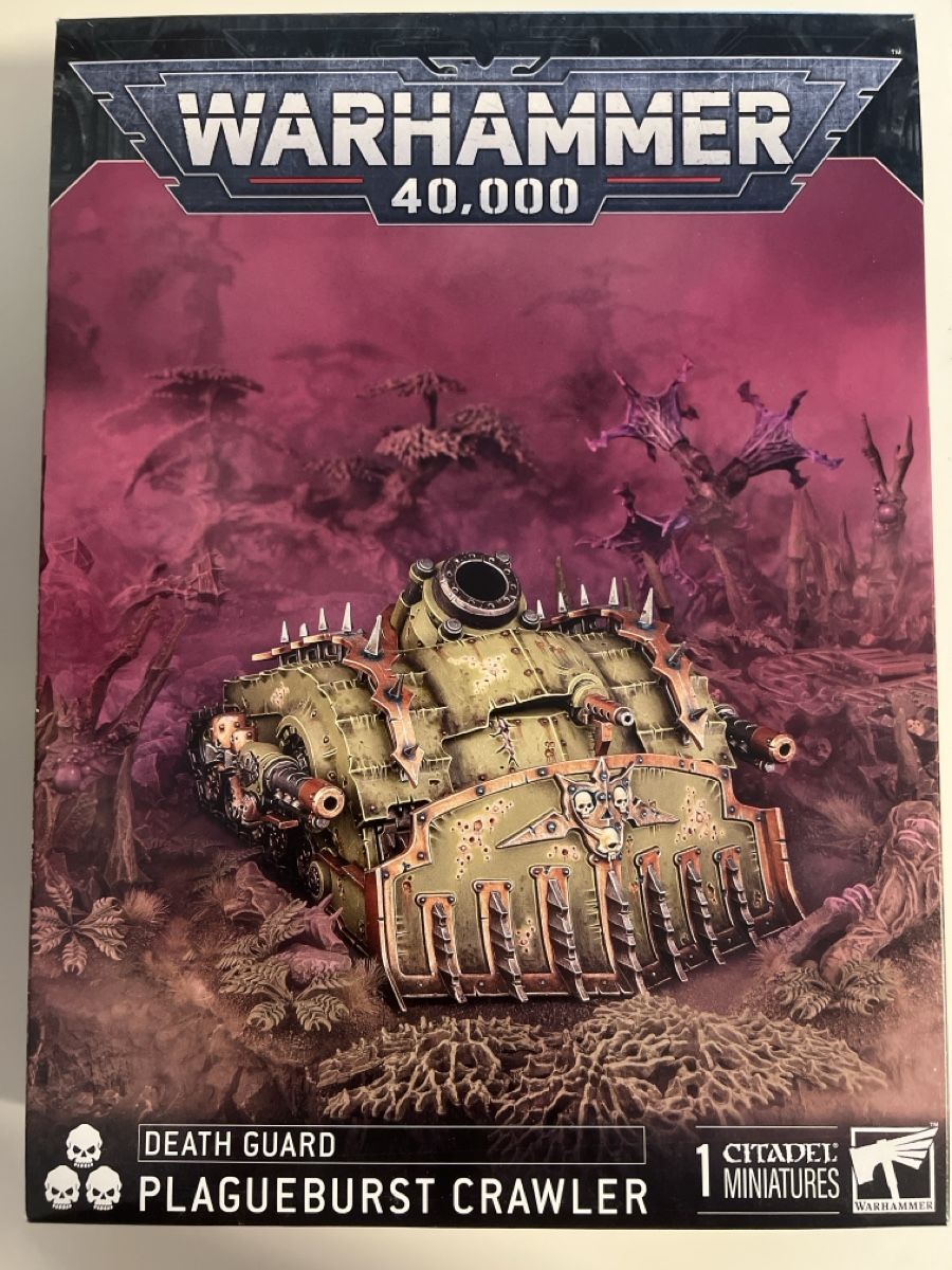 Kit di modellismo & Modellini statici: Warhammer 40K Death Guard Plagueburst Crawler – Nuovo e nell'imballaggio originale da Basel venduto da met_ml9k