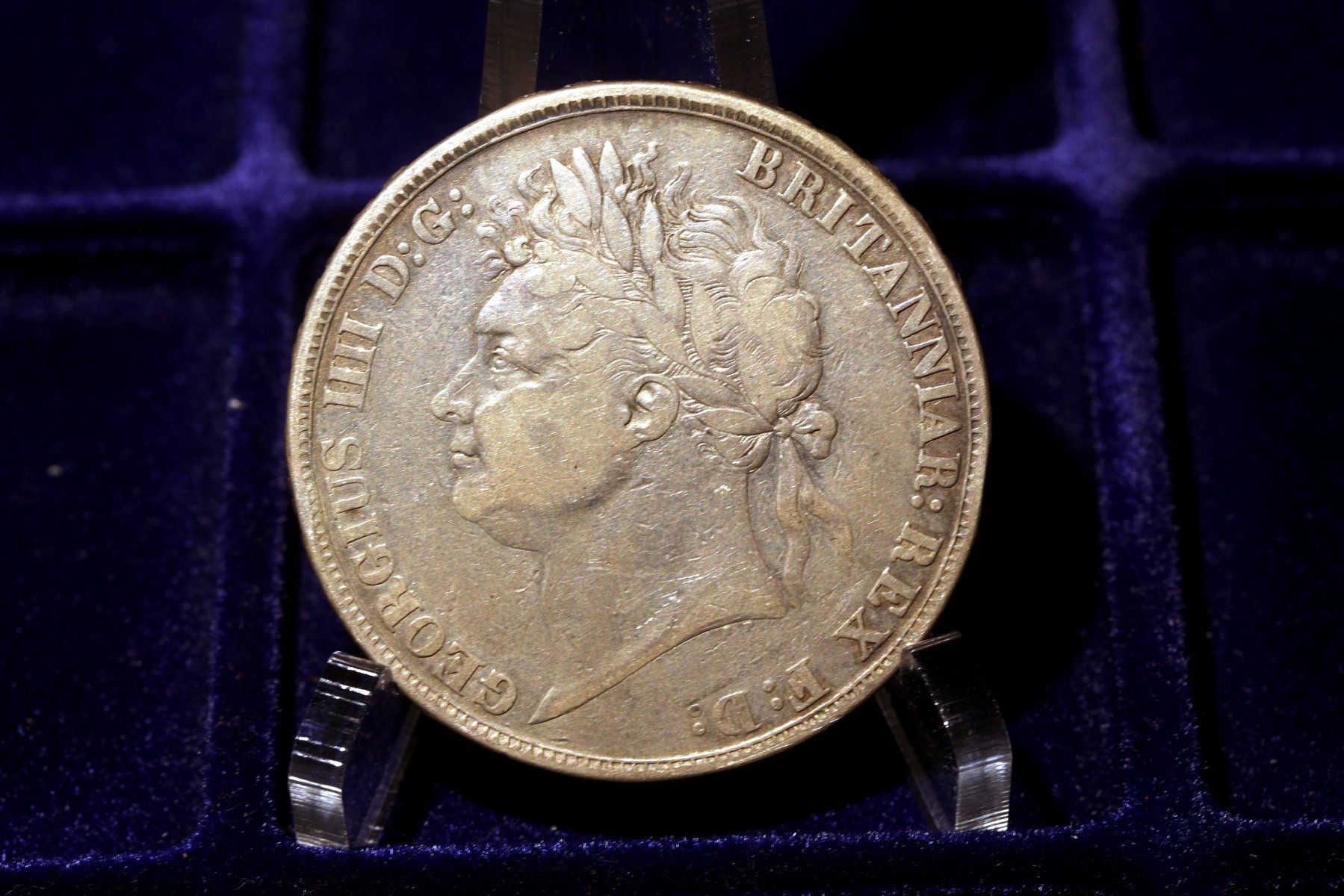 Alle Münzen: Silbermünze Crown 1821 – Gebraucht aus Wetzikon ZH von Scipio80