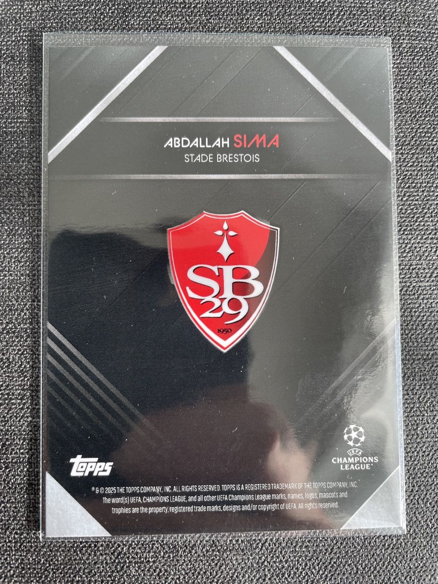 Topps Sammelbilder & Trading cards: Topps Knockout Abdallah Sima Stade Brestois – Neu (gemäss Beschreibung) aus Burgdorf von Sports_Cards_3400 1