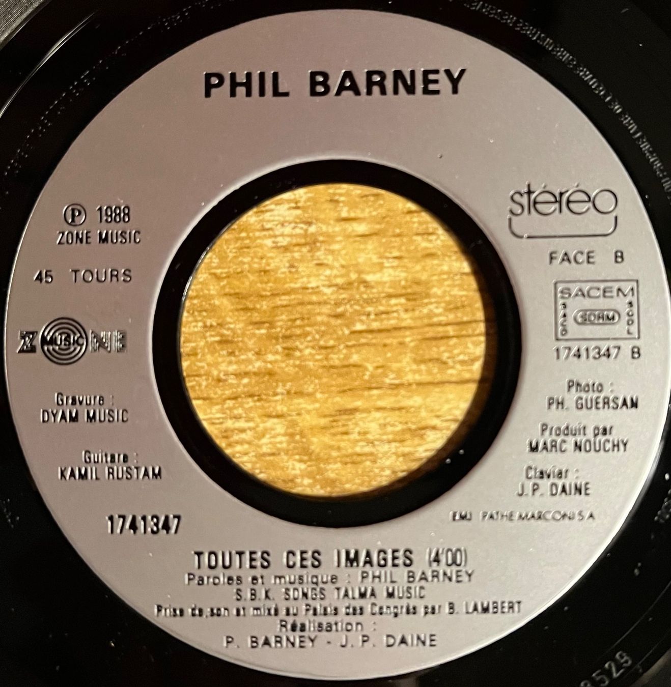 Vinyles: PHIL BARNEY - AVEC QUI TU VIS – D'occasion à Bussigny par vinyl-pas-cher 3