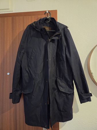 Veste Massimo Dutti homme capuche taille XL bleu foncé