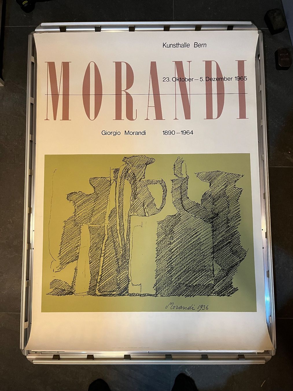 Poster & Bilder: plakat, giorgio morandi, bern 1965 – Gebraucht aus Emmenmatt von flyrecords