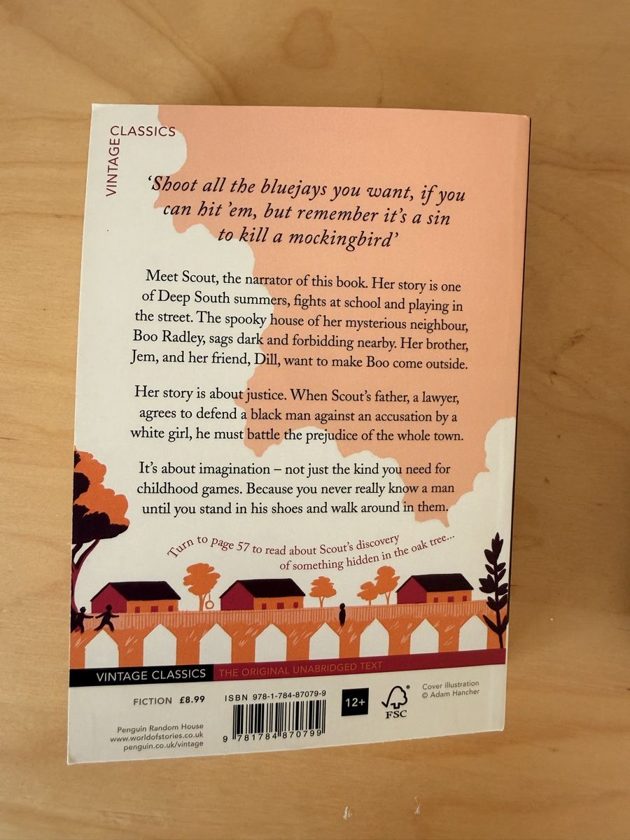 Libri: Buch "To Kill a Mockingbird" Harper Lee Vintage Classics – Usato da Dornach venduto da val_y2ws 1