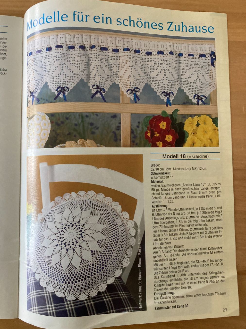 Zeitschriften & Magazine: Filethäkeln : leicht gemacht Spitzendeckchen Gardinen... etc – Gebraucht aus Subingen von ArtBead 2